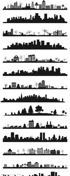 建筑剪影藝術(shù)與建筑技術(shù)服務(wù) 創(chuàng)意與專業(yè)的融合